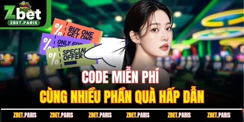 Code miễn phí cùng nhiều phần quà hấp dẫn